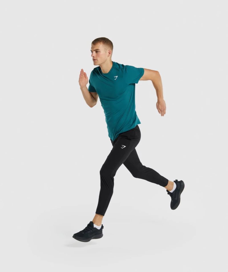 Spodnie Do Biegania Gymshark Arrival Woven Męskie Czarne | PL 867LWG